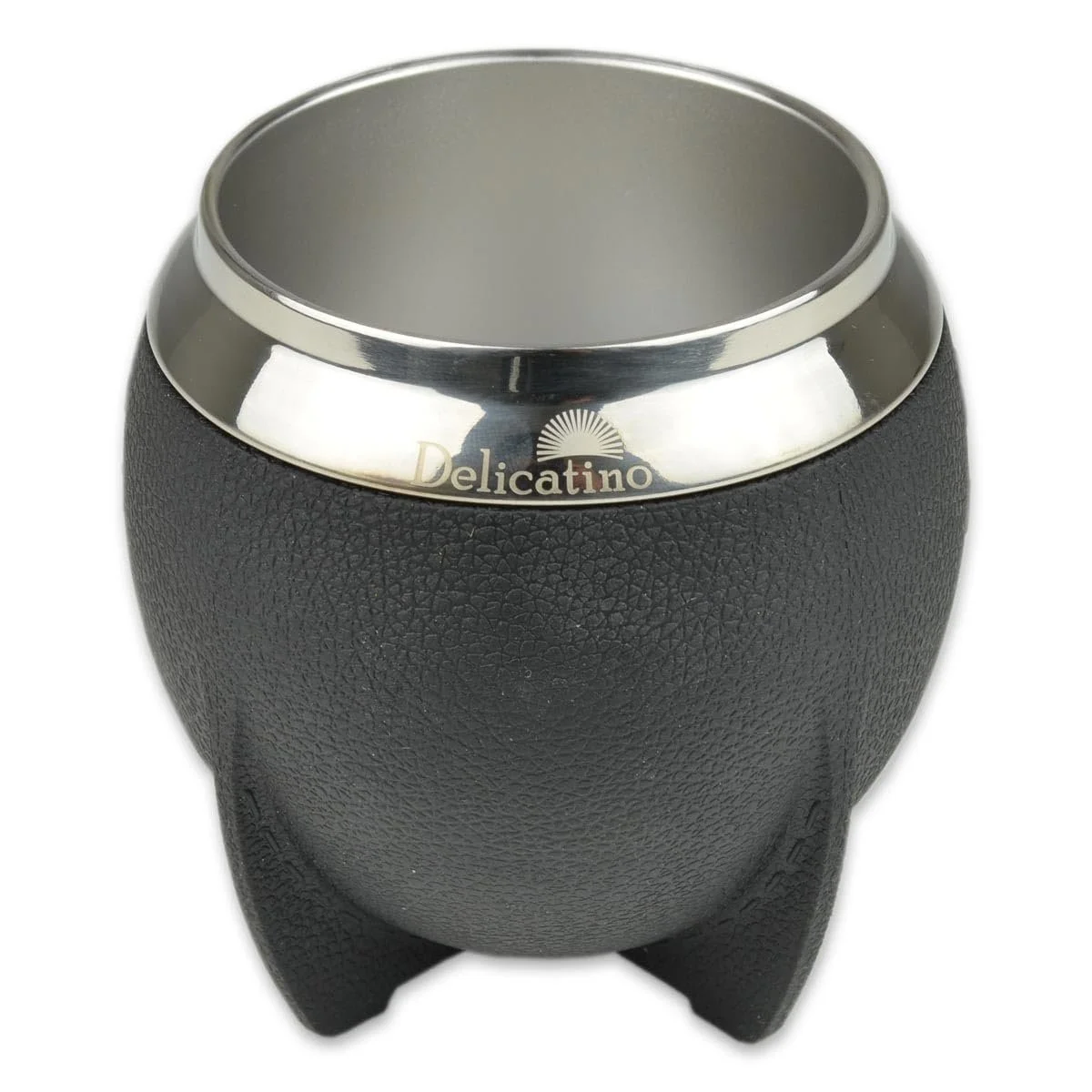 Мате Кухоль Campo Нержавіюча Сталь 200 мл, Зовнішня частина з пластику без BPA, Чорний, фото №1