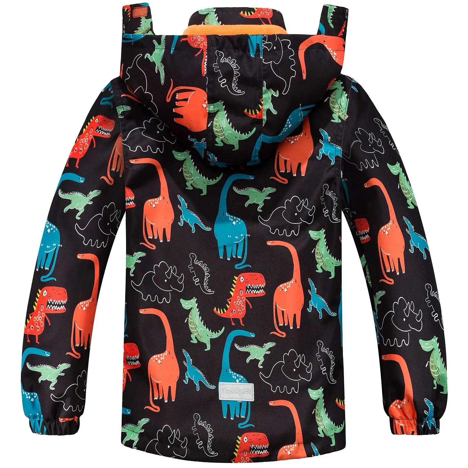 Куртка дощова Fewlby для хлопчиків з капюшоном, водонепроникна, фото №2