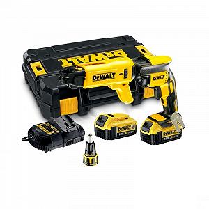 Отвёртка DeWalt XR 18V с 2 батареями Li-Ion 4Ah + Быстрое зарядное устройство для шурупов и кейсом TSTAK - Фото 1