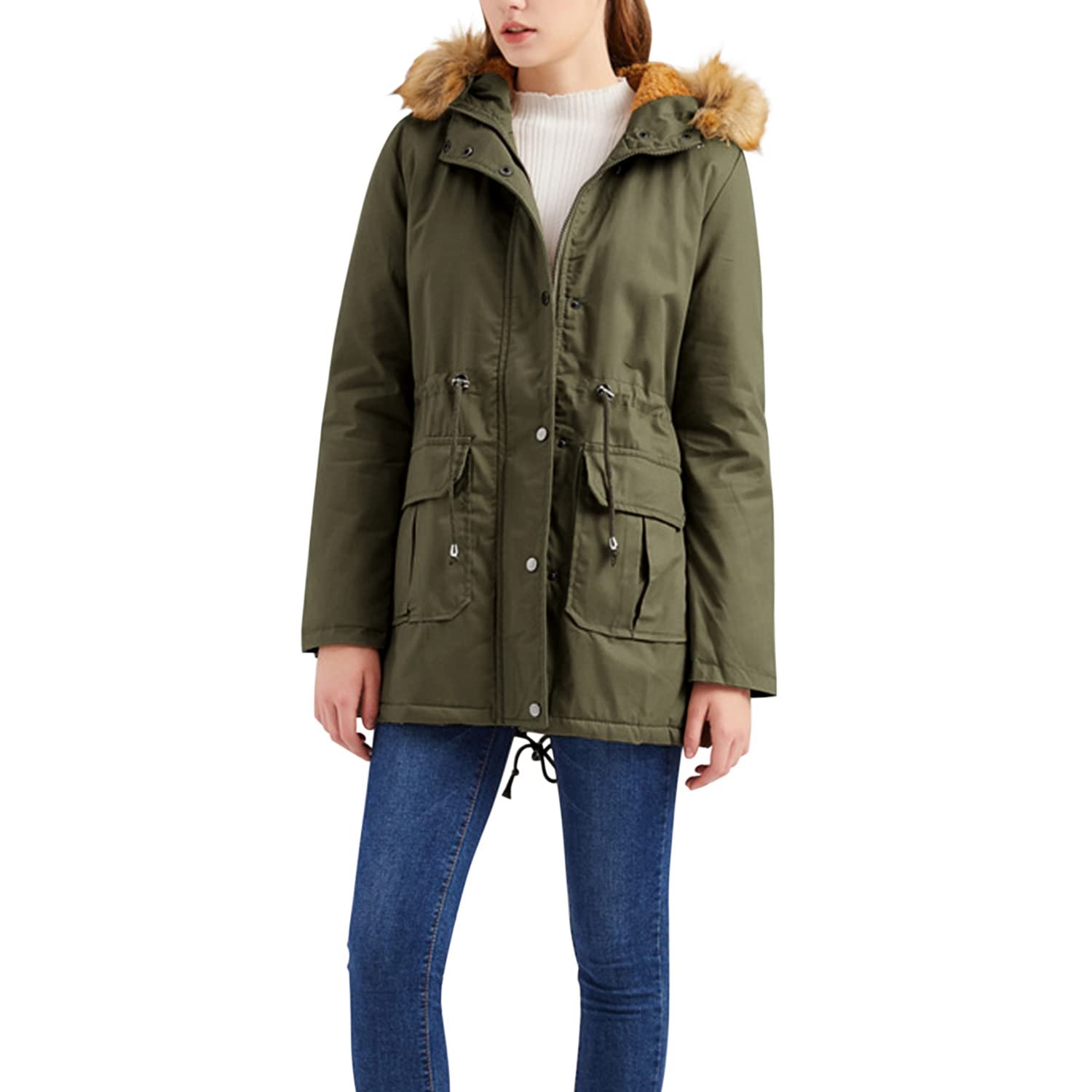 Пальто Petalum Зимове з капюшоном, Бавовна, Тепла, фото №1