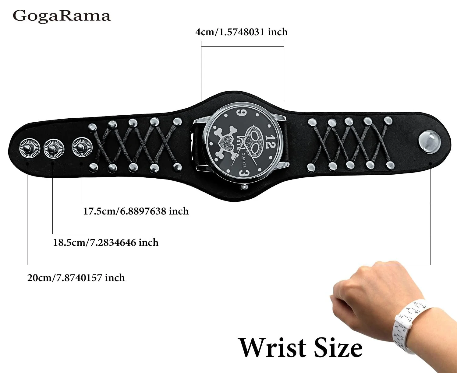 Часы GOGARAMA Nightmare Before Christmas Кварцевые Череп Кожаный Ремешок, фото №4 Часы GOGARAMA Nightmare Before Christmas Кварцевые Череп Кожаный Ремешок, фото №4