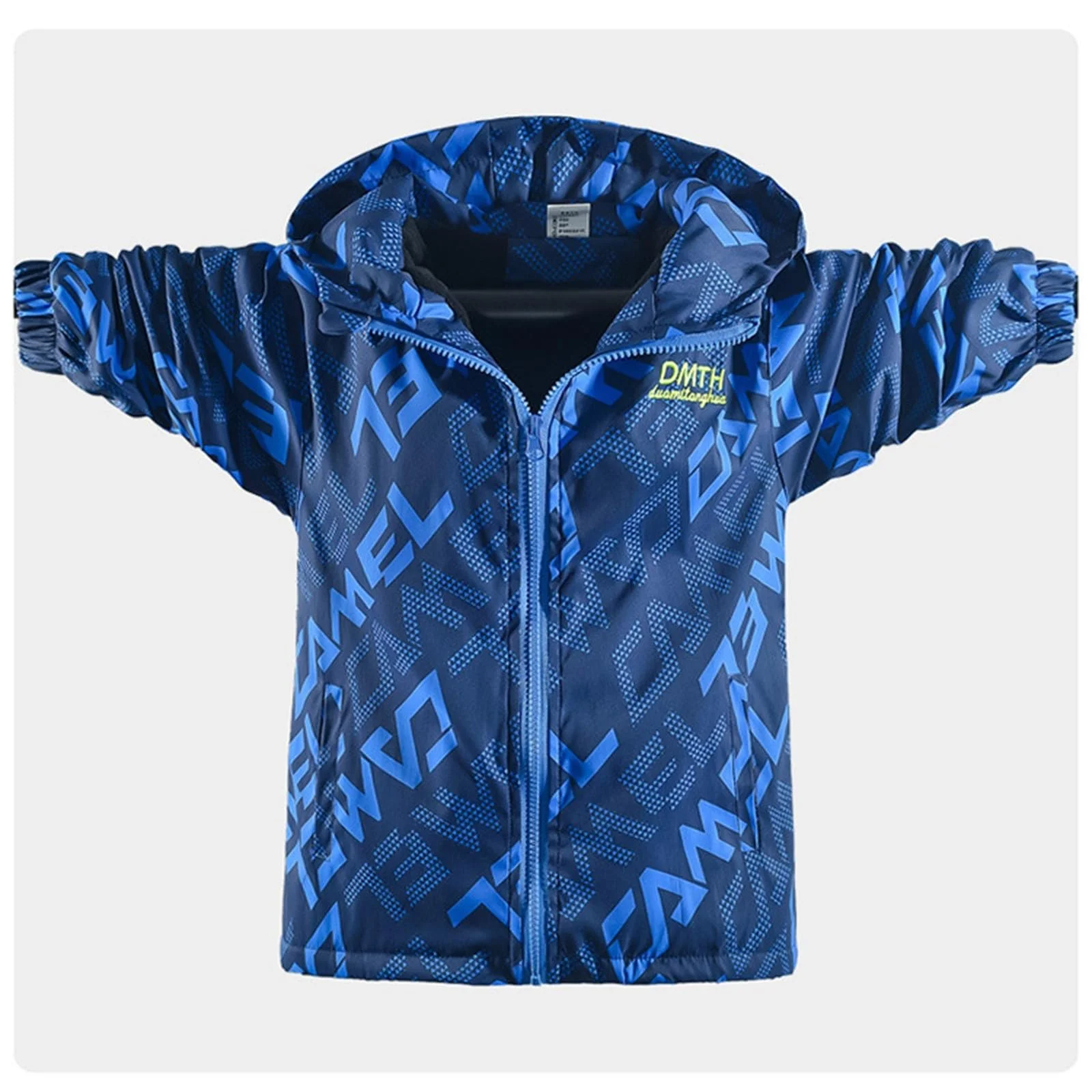 Софтшел куртка з капюшоном KQIVAM для дітей, вітрозахисна, фото №5