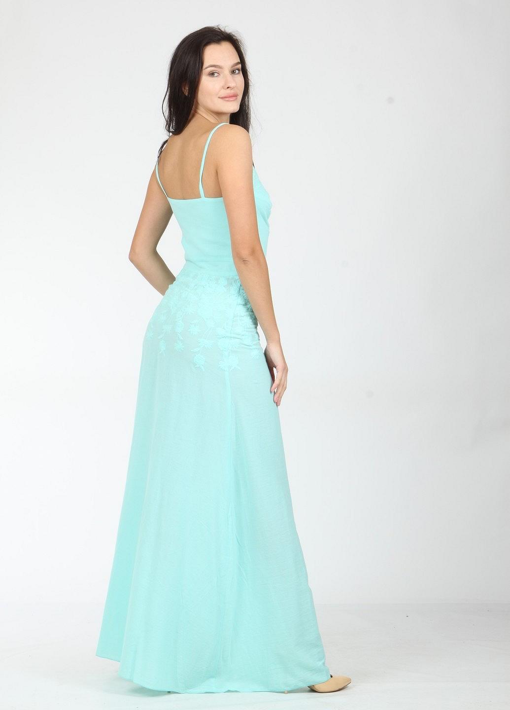 Платье Enna Levoni S Бирюзовый (ND-14385-Turqoise), фото №3