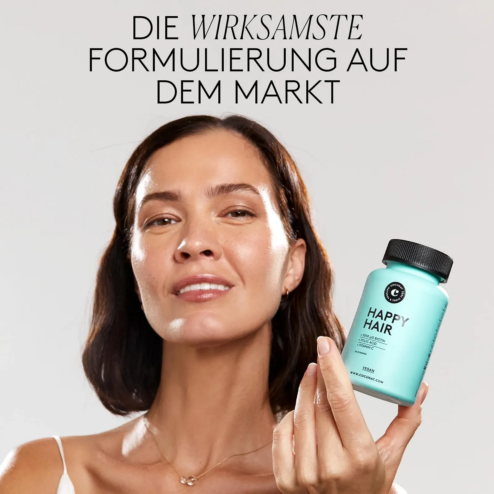 Вітаміни для волосся Cocunat Happy Hair + Сироватка для волосся, фото №5