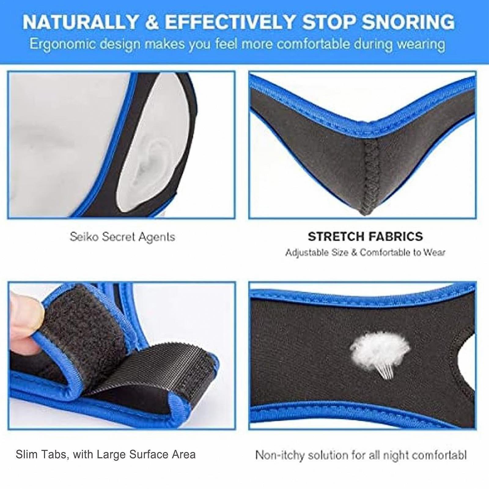 Ремінець на підборіддя для сну М'який Зручний Засіб для зменшення хропіння Нековзкий, фото №6