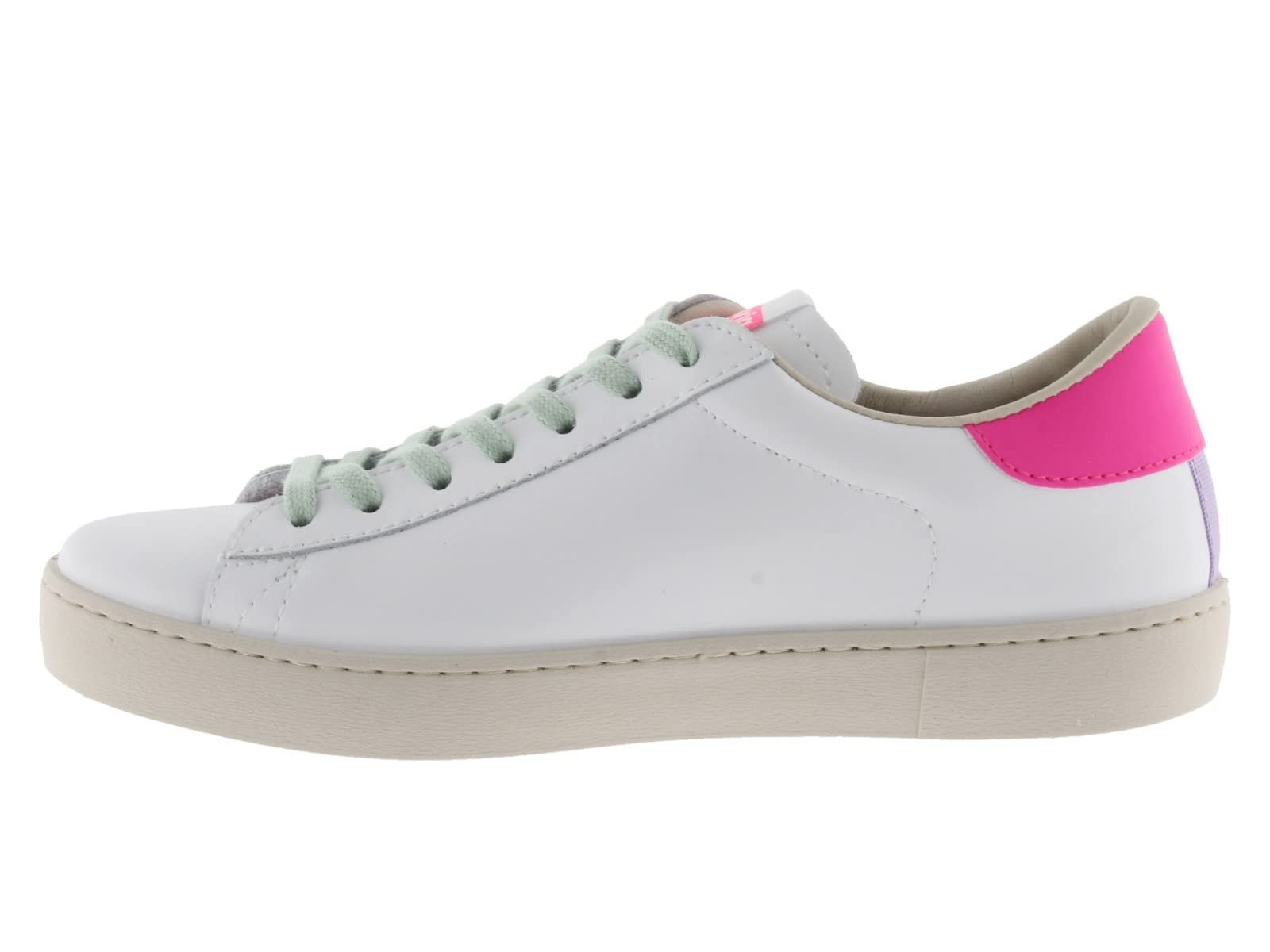 Низькі Кеди Victoria Berlin Шкіра та Контрастні Деталі & Спліт Шкіряний Носок 1126142, фото №6