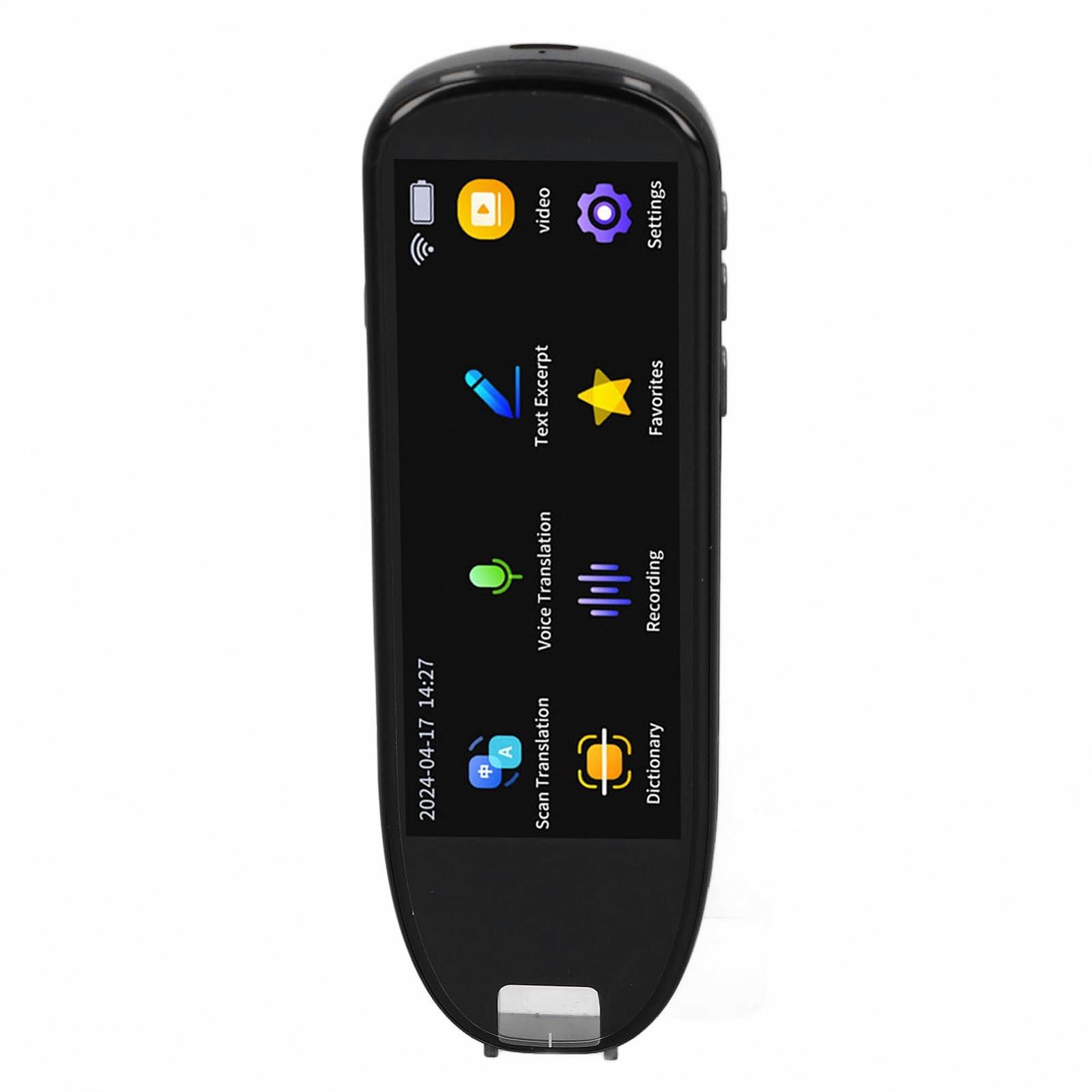 Ручка-сканер для читання, Двостороння Wi-Fi пристрій для перетворення тексту в мову, Підтримка офлайн-перекладу, Пристрій для перекладу 112 мовами з 5.0-дюймовим РК-дисплеєм, фото №1