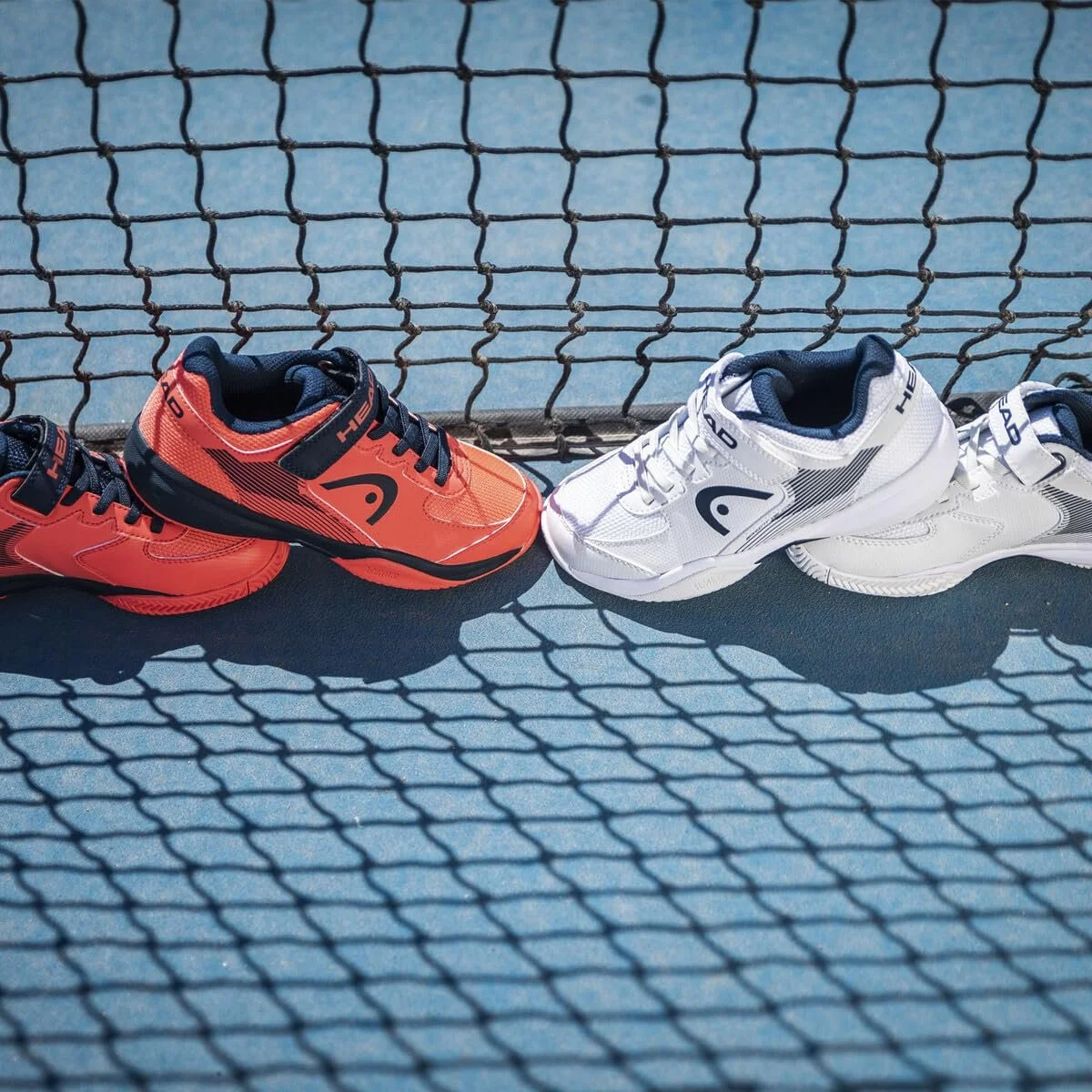 Теннисные кроссовки HEAD Sprint Velcro 3.0 Детские - Синий/Красный, фото №6