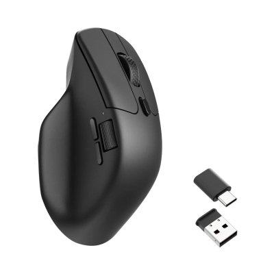 Мышка Keychron M6 Wireless/Bluetooth/USB Black (M6-A1), фото №6