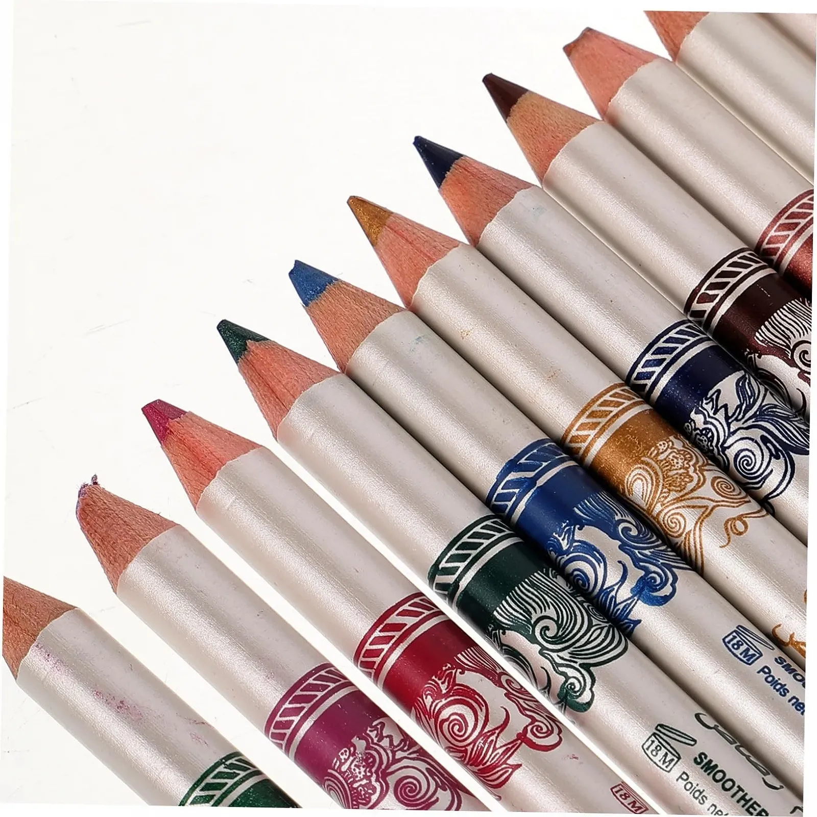 Карандаш для глаз Ipetboom Разноцветный Набор для макияжа глаз, губ, бамбук, фото №4 Карандаш для глаз Ipetboom Разноцветный Набор для макияжа глаз, губ, бамбук, фото №4