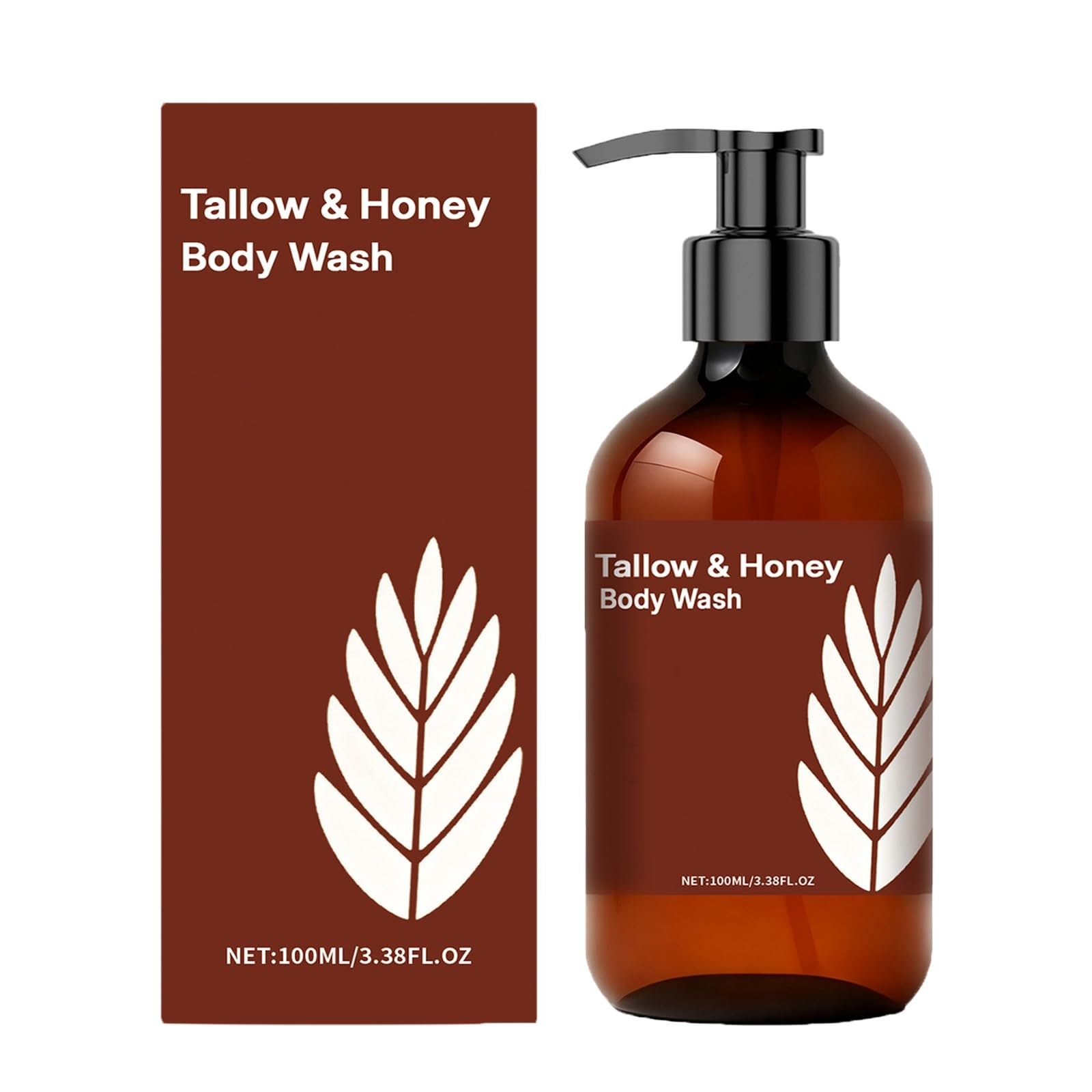 Гель для душу з яловичим жиром і медом зволожуючий для шорсткої та сухої шкіри (1 шт), фото №1