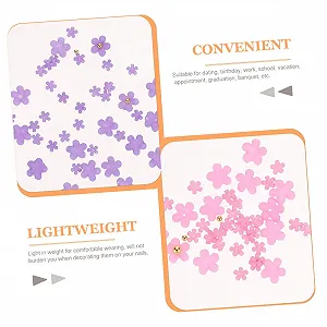 Подвески для ногтей Цветы 3D, 5 шт. Аксессуары для маникюра synthetic.ua - Фото 1