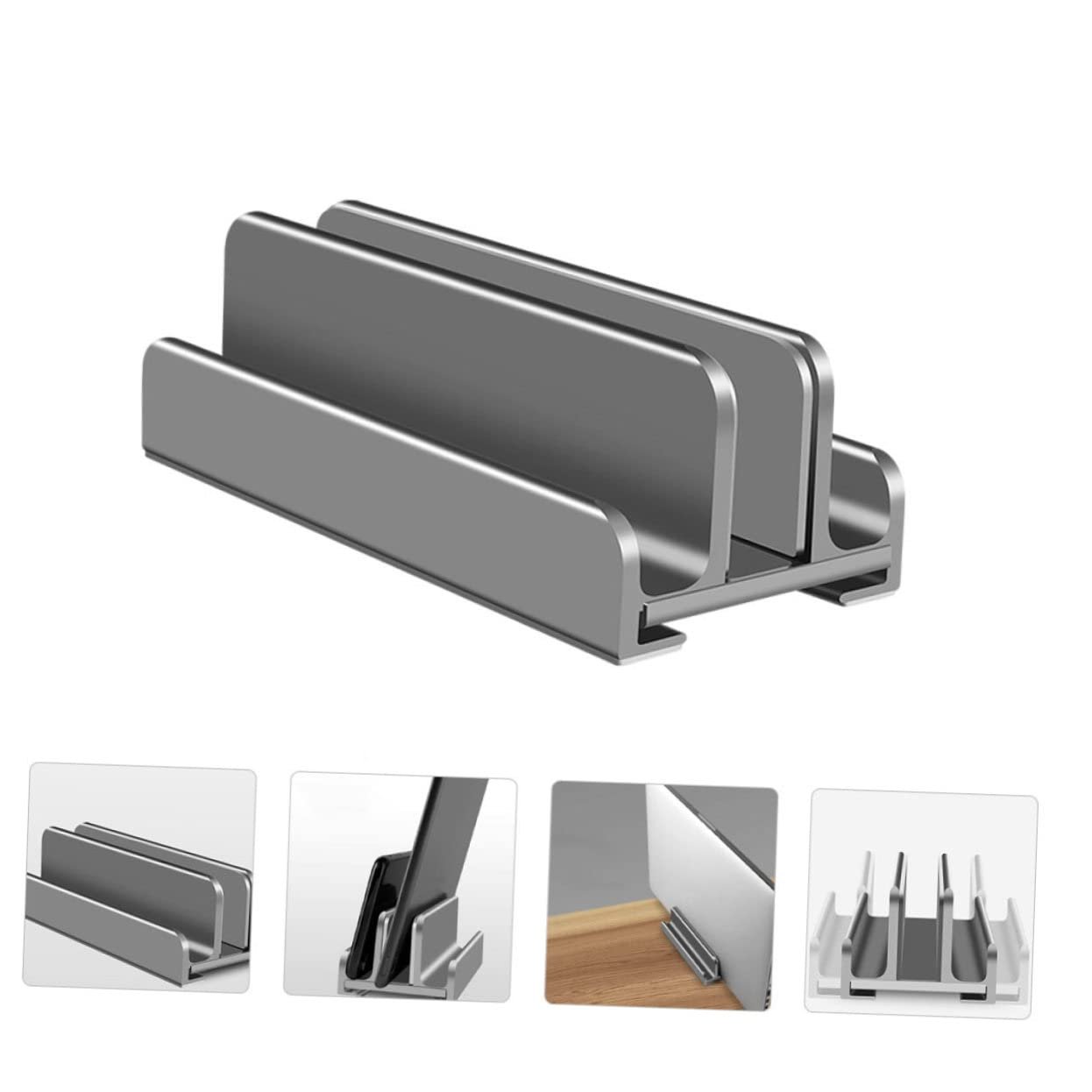 Регулируемая Портативная Подставка для Ноутбука Настольный Держатель для Вертикального Использования Планшетного Компьютера Компактное Решение для Продолжительного Комфорта, фото №9