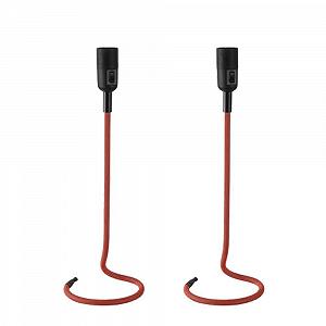 Настільна лампа Just Light Retro Cable Design 1x E27 16x46,5 см червона набір з 2 шт. - Фото 1