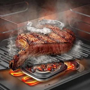 Мультипечь-гриль Cecotec Cecofry & Grill Smokin' 6500 Plus 6.5 Л 2200 Вт 10 программ synthetic.ua - Фото 1