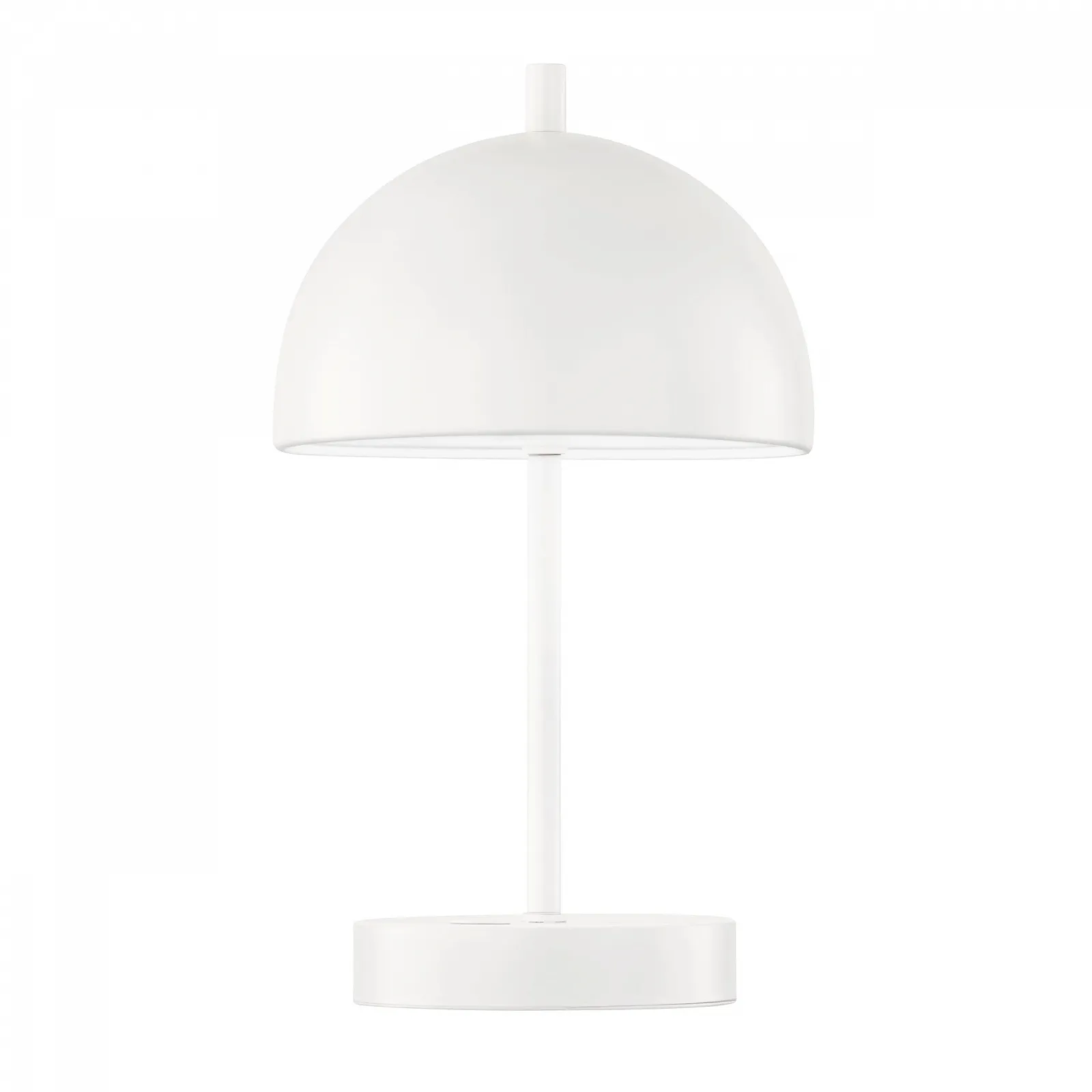 Настільна лампа KIA Бездротова Daylight 27 см Димування USB Біла, фото №1