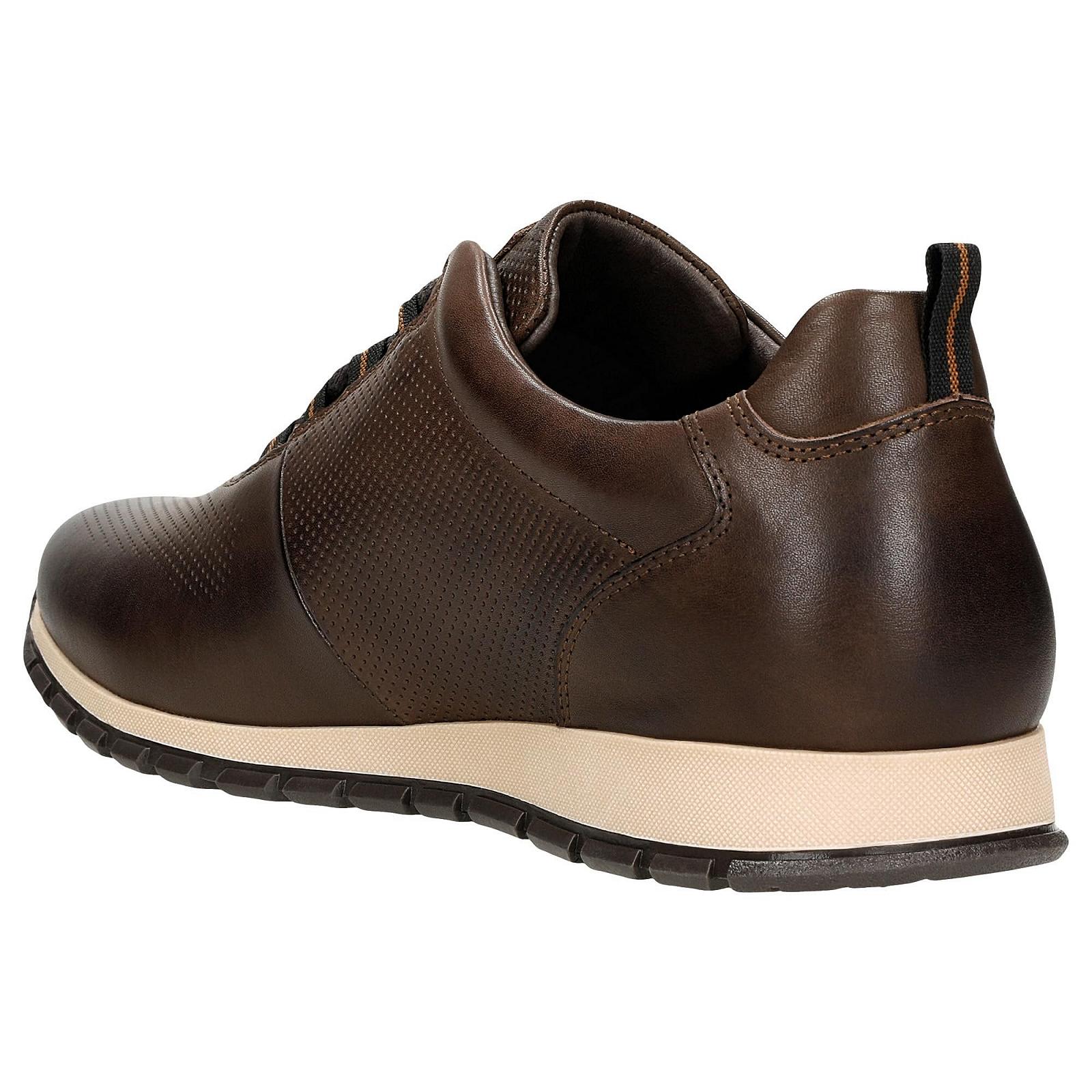 Кросівки WOJAS Чоловічі Текстуровані Стьобані зі Гладкої Шкіри Високої Якості 10039-52 Темно-Коричневий, фото №3 Кросівки WOJAS Чоловічі Текстуровані Стьобані зі Гладкої Шкіри Високої Якості 10039-52 Темно-Коричневий, фото №3