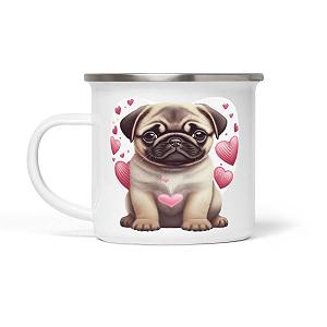 Детская Кружка Kids Adventure Carlin White Enamel, 354 мл, Белый - Фото 1