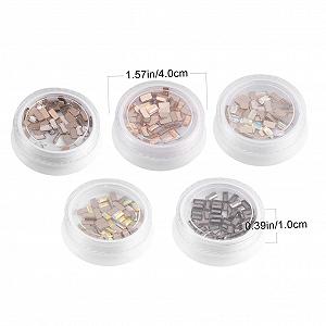 Наклейка для маникюра со стразами, украшение для ногтей, плоские бриллианты, кристаллы для ногтей, стразы для ногтей, украшения для ногтей, DIY аксессуары для ногтей, наклейки для ногтей со стразами synthetic.ua - Фото 1