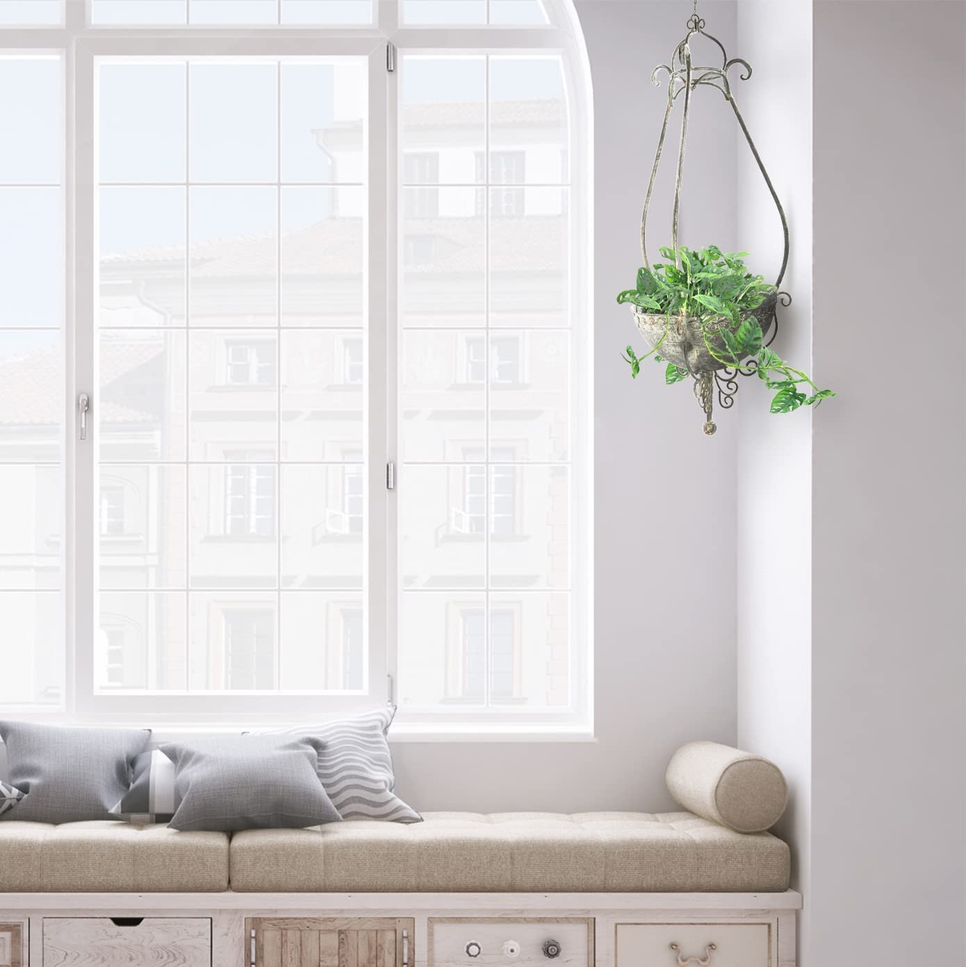 Підвісне кашпо в античному стилі Декоративне Вінтаж, фото №4 Підвісне кашпо в античному стилі Декоративне Вінтаж, фото №4