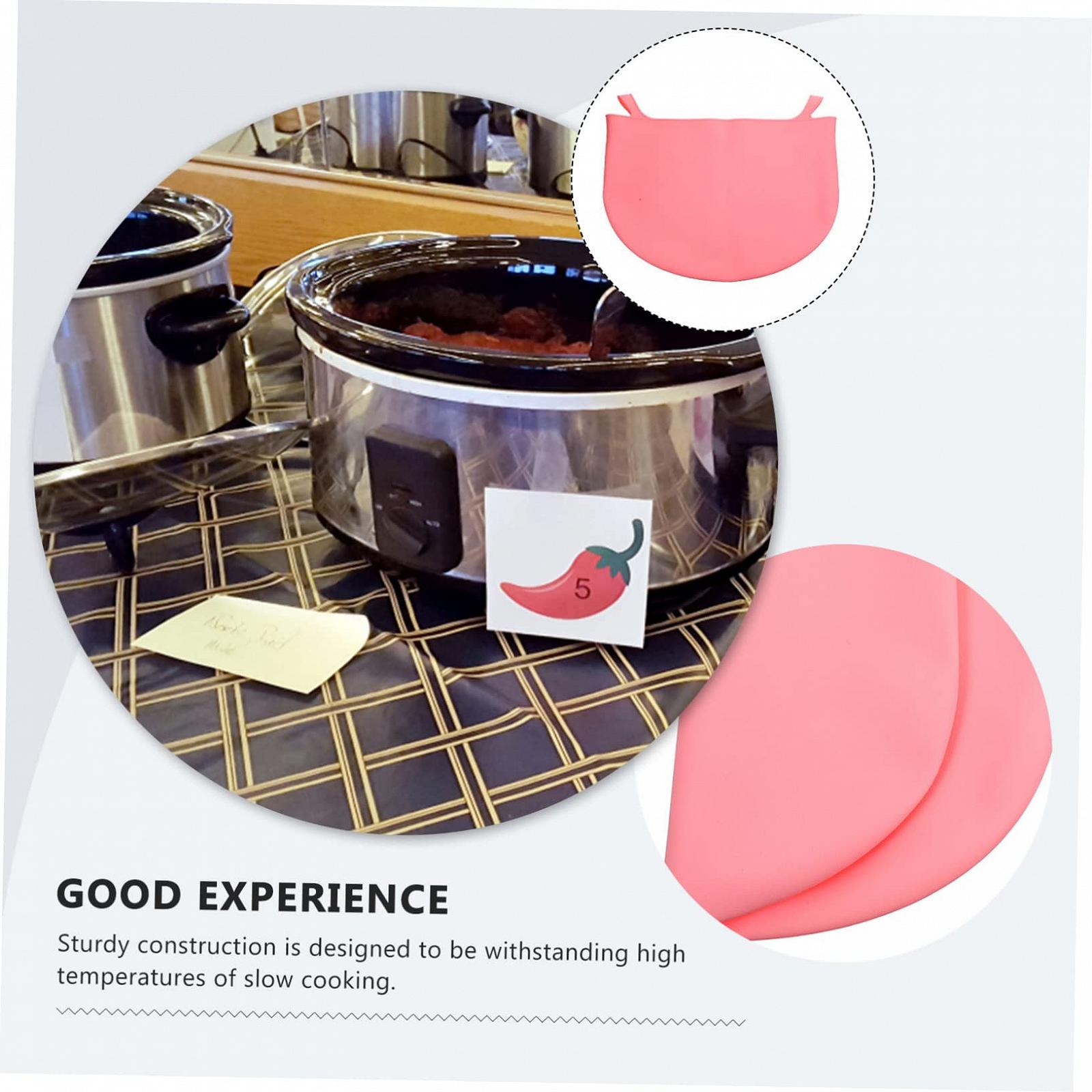 Вставка PRETYZOOM Slow Cooker Вставка для горщиків для рагу багаторазова силіконова, фото №5 Вставка PRETYZOOM Slow Cooker Вставка для горщиків для рагу багаторазова силіконова, фото №5