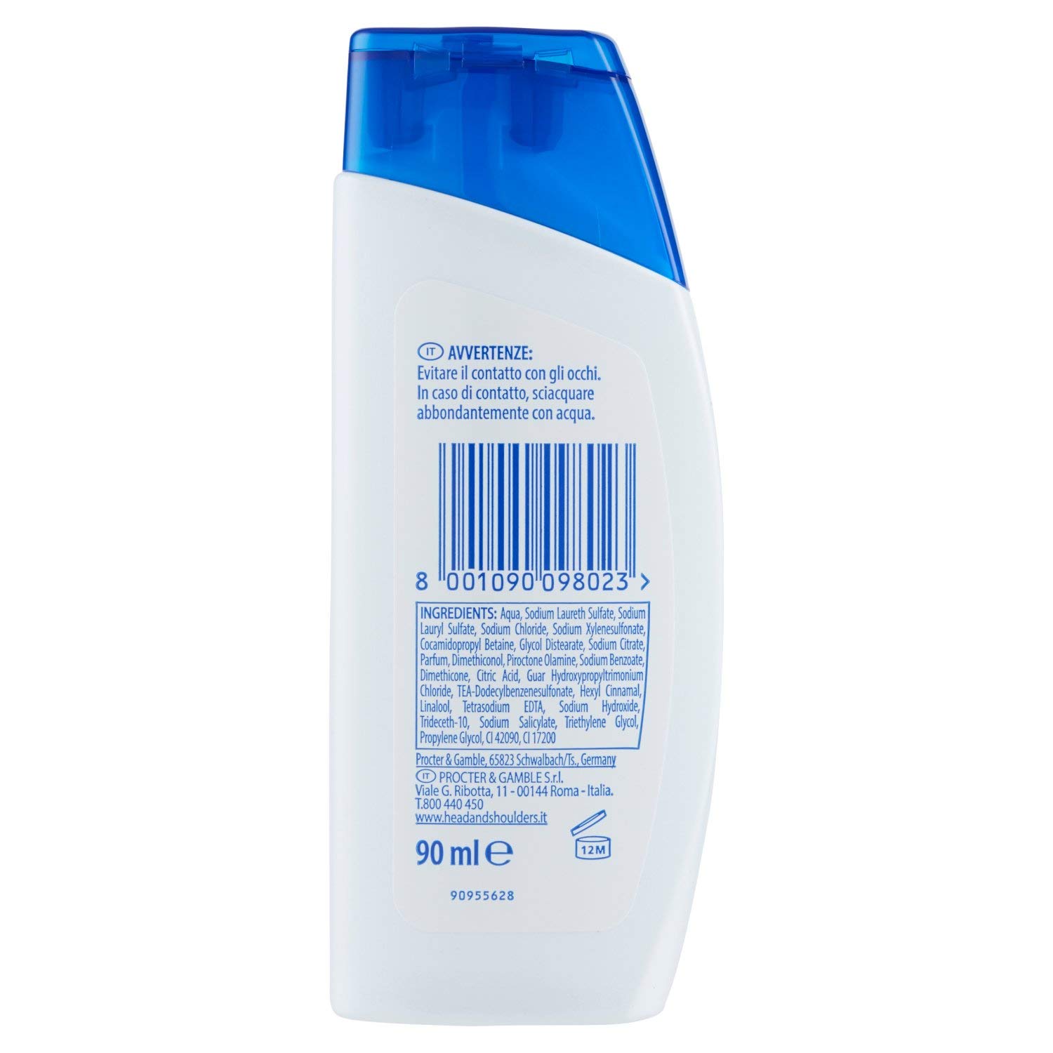 Шампунь Head & Shoulders Classic Clean проти лупи 90 мл, фото №3