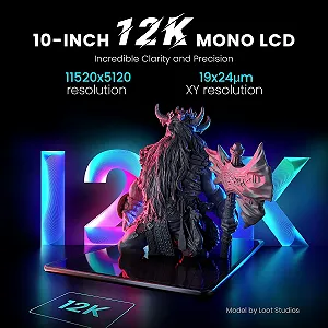 ЖК-экран 10'' ELEGOO для 3D-принтеров Saturn 3 и Saturn 3 Ultra 12K LCD synthetic.ua - Фото 1