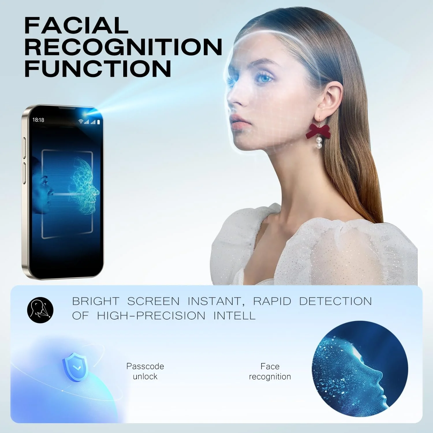 Смартфон XS18pro 3.0" 900 мАг 5MP Pink, фото №2