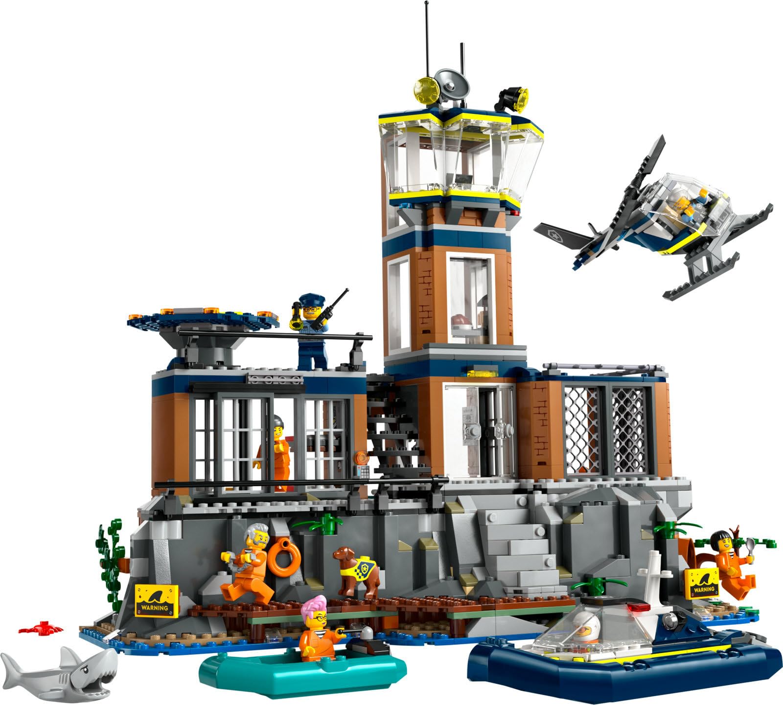 Lego City 60419 Полицейский участок на Тюремном острове и 30664 Полицейский внедорожный багги, фото №4