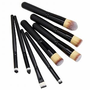 Набор кистей для макияжа Junhasgood 8PC (разноцветный, One Size) - Фото 1
