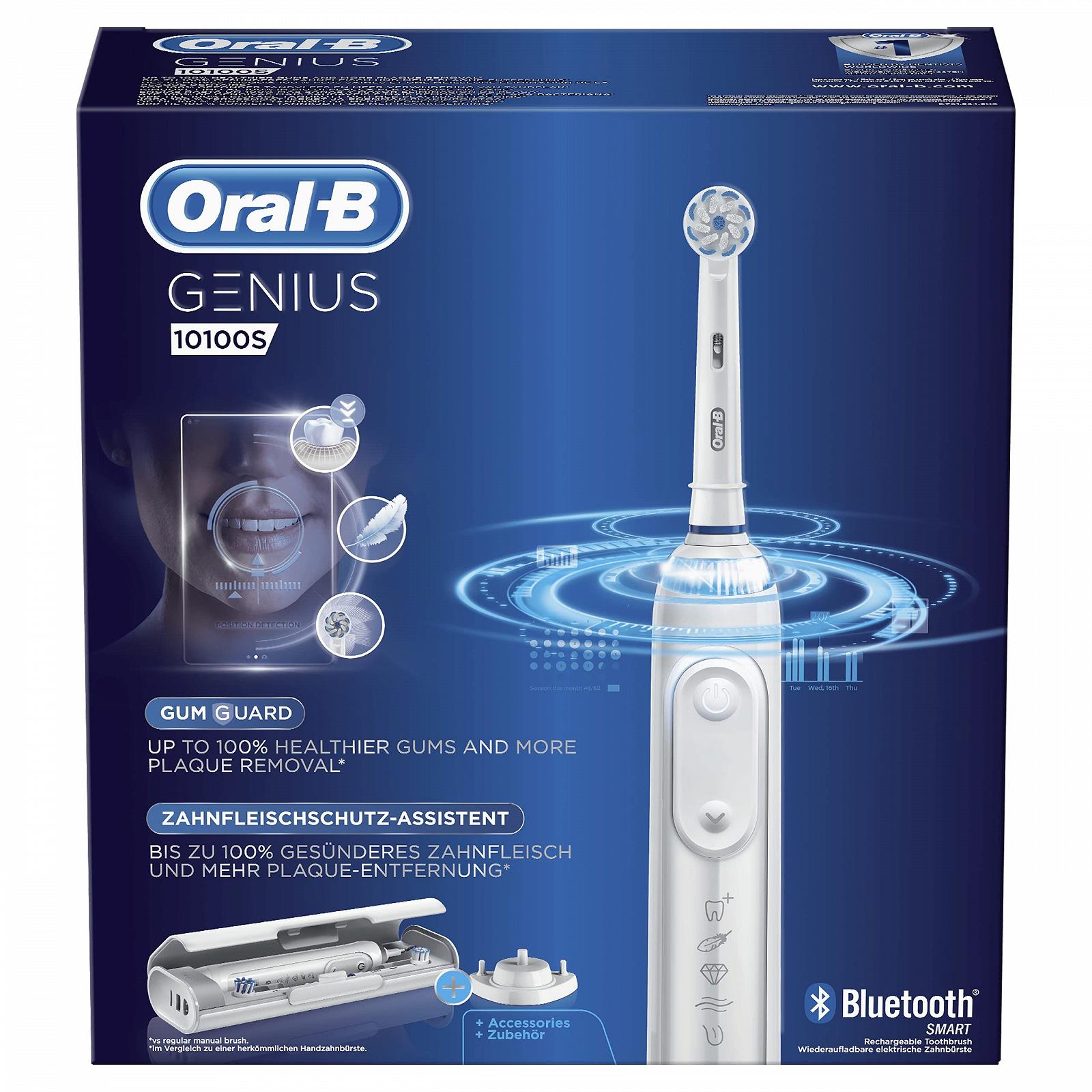 Зубная щетка ORAL-B Genius 10100S WIT, фото №3