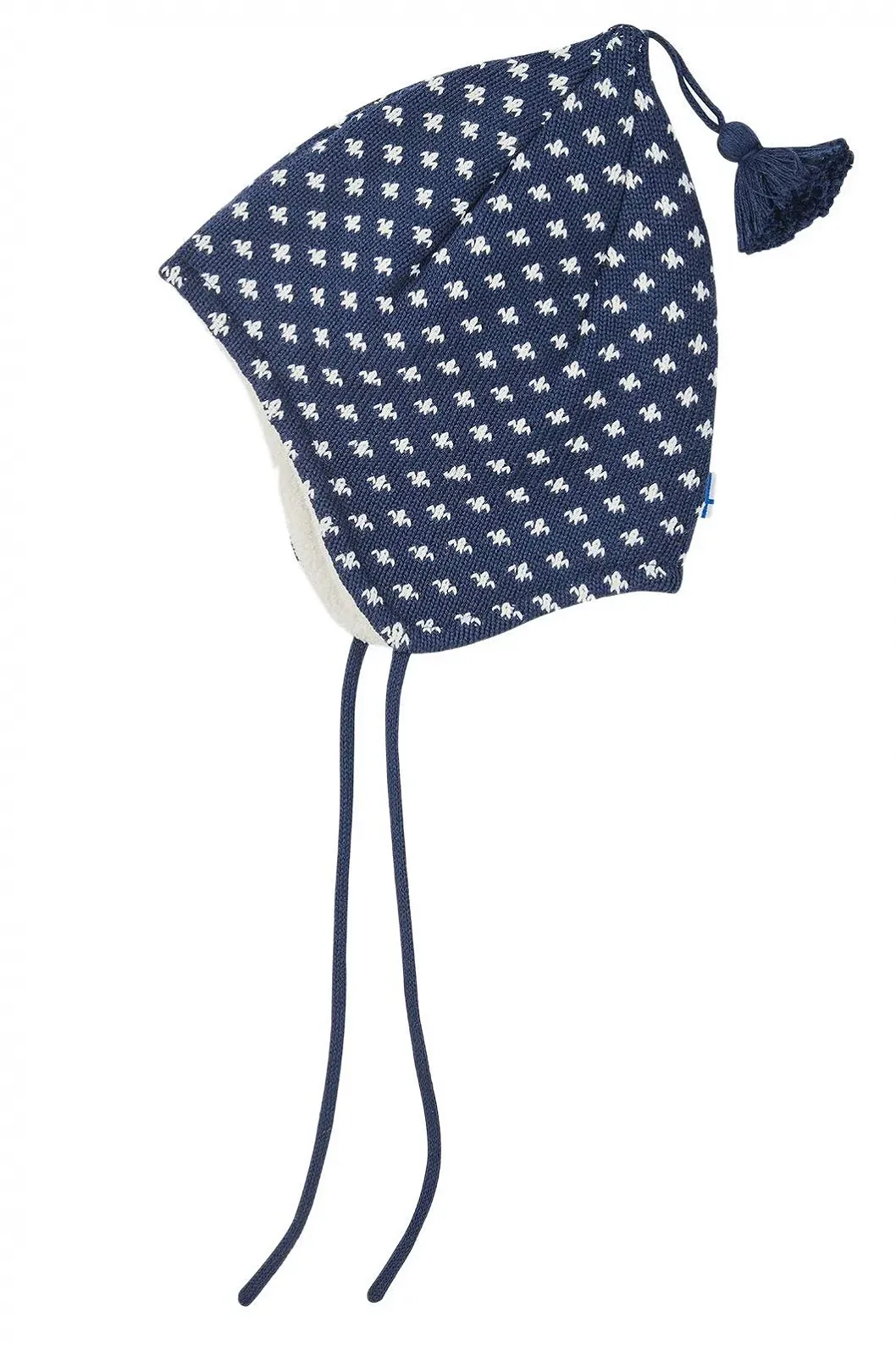 Зимова шапка Finkid Tipsa темно-синій-білий, фото №1 Зимова шапка Finkid Tipsa темно-синій-білий, фото №1