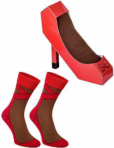 Шкарпетки Rainbow Socks Стилетто Box - Жіночі - 1 пара - Фото 1