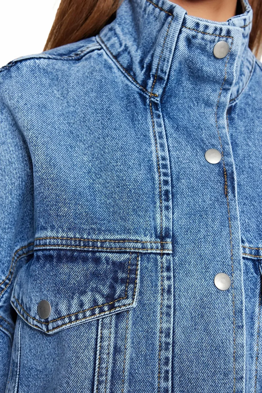 Жакет TRENDYOL Прямой Длинный Рукав, фото №6