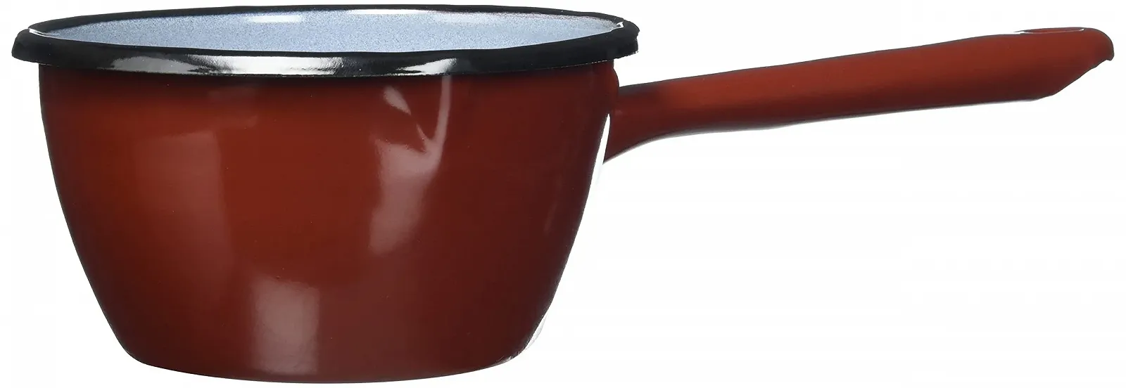 Каструля конічна IBILI Сталь емальована 12 см Коричневий, фото №2 Каструля конічна IBILI Сталь емальована 12 см Коричневий, фото №2