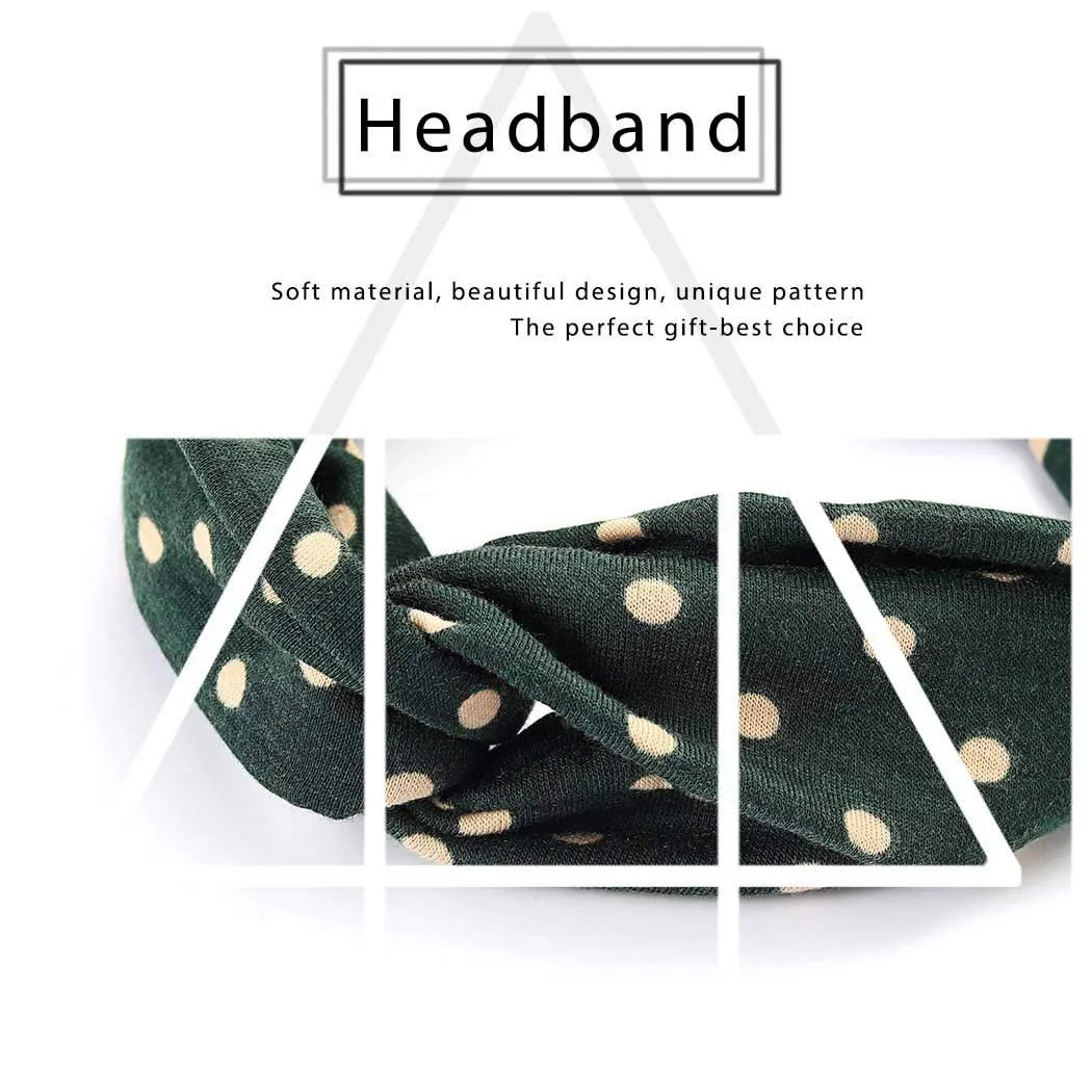 Пов'язка на Голову Богемна Червона Еластична, фото №6