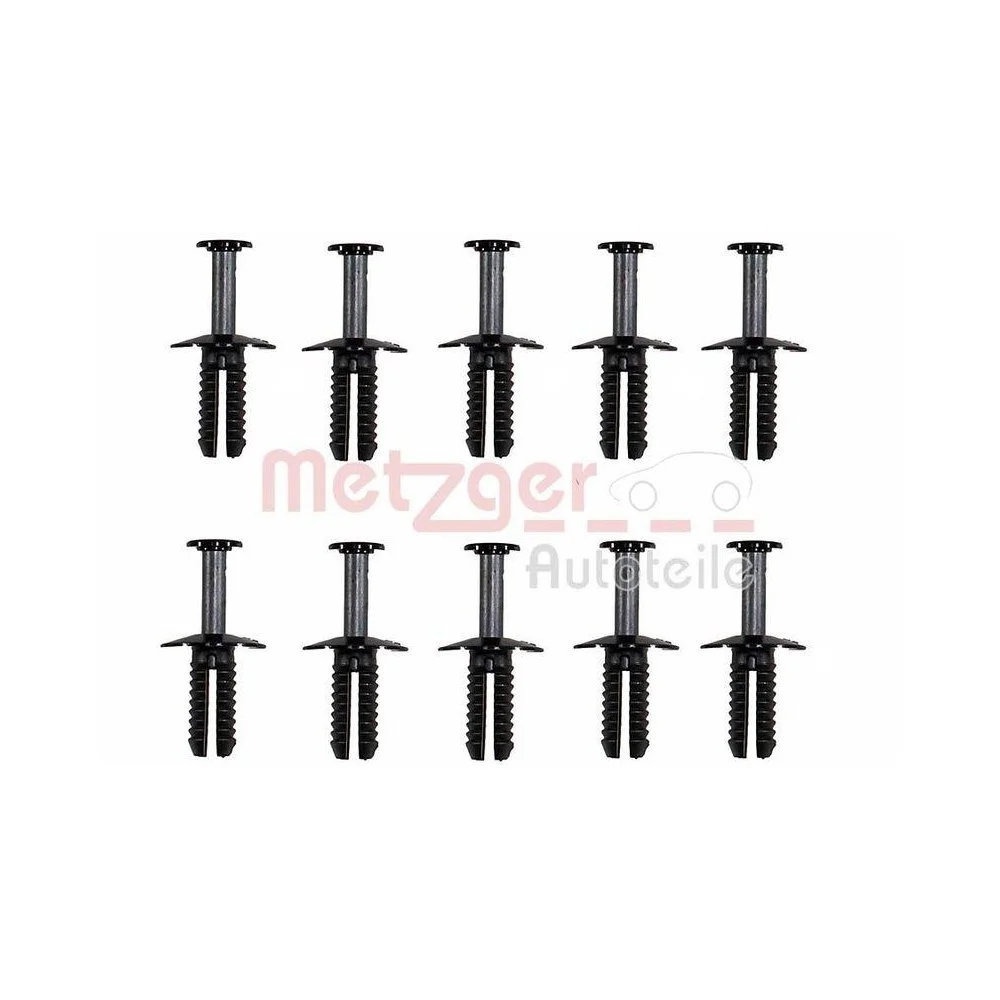 Клипса декоративной/защитной накладки METZGER 2280007 для AUDI BMW MERCEDES-BENZ VW, фото №1