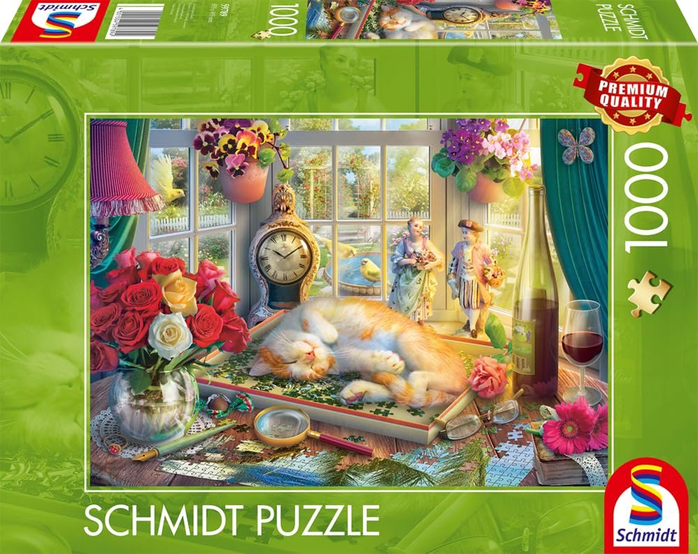 Пазл Schmidt Spiele 59789 Puzzle Time with Cat 1000 элементов, фото №4
