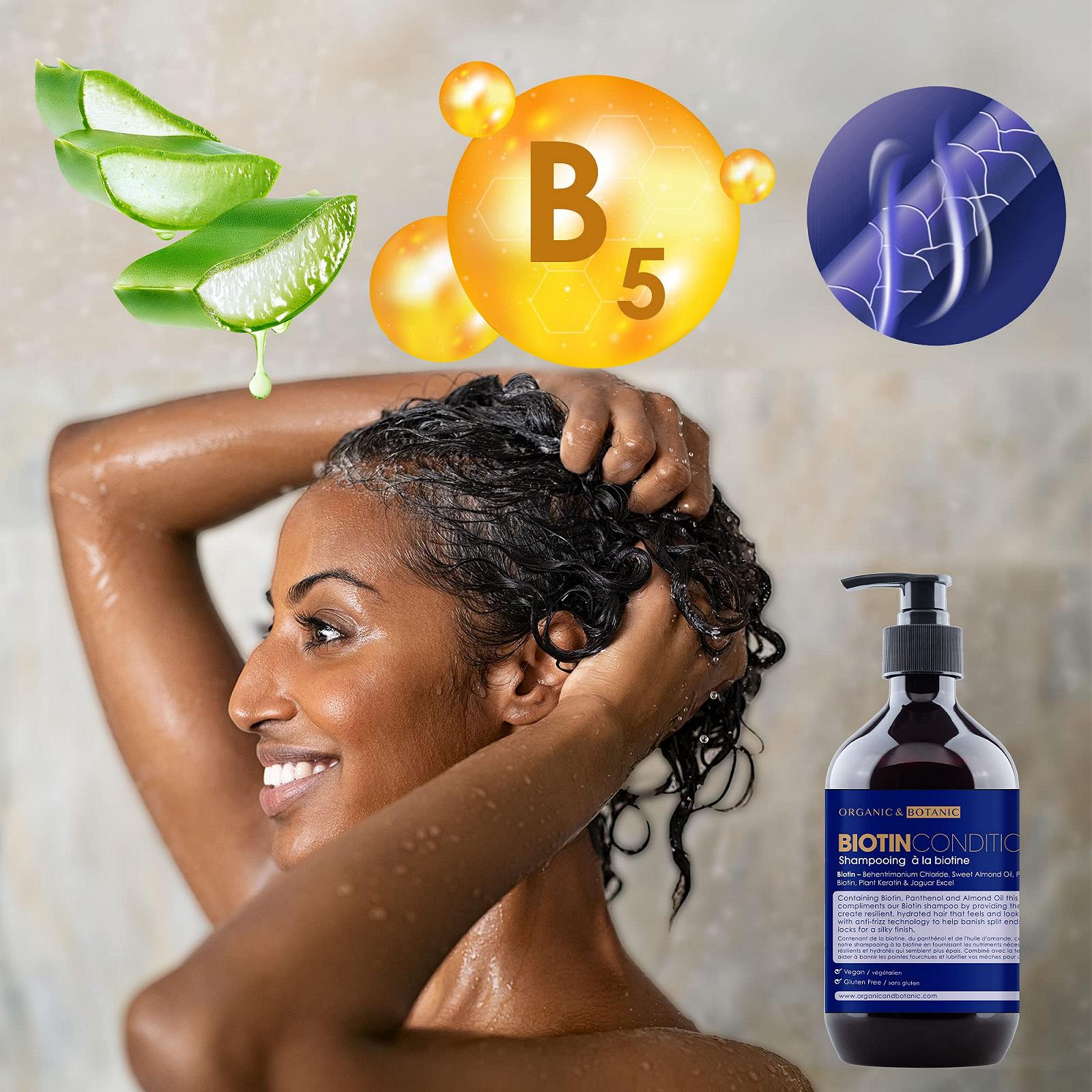 Кондиціонер OB BIOTIN 500 мл, фото №4