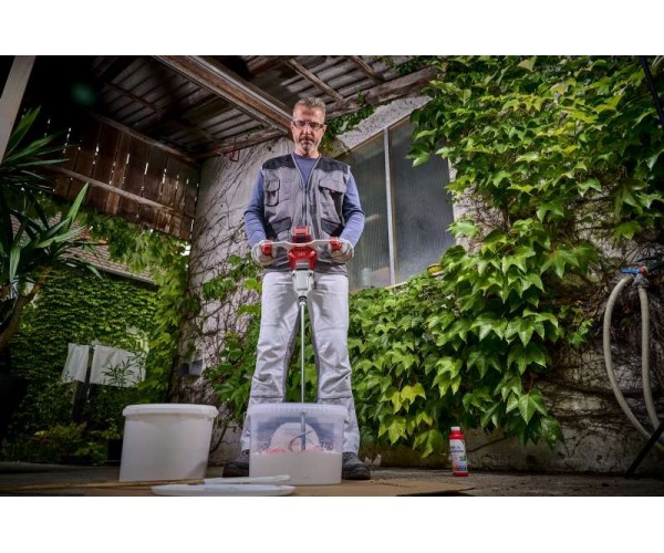 Einhell Міксер будівельний акумуляторний TP-MX 18-2LI BL Solo PXC 18В 450/720об•хв, М14 60Нм безщітковий 5.11кг, без АКБ і ЗП, фото №3 Einhell Міксер будівельний акумуляторний TP-MX 18-2LI BL Solo PXC 18В 450/720об•хв, М14 60Нм безщітковий 5.11кг, без АКБ і ЗП, фото №3