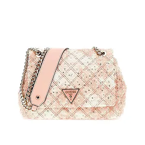 Купити Сумка через плече GUESS Rainee Quilt Convertible Xbody Flap Рожевий - Фото 1 Сумка через плече GUESS Rainee Quilt Convertible Xbody Flap Рожевий - Фото 1