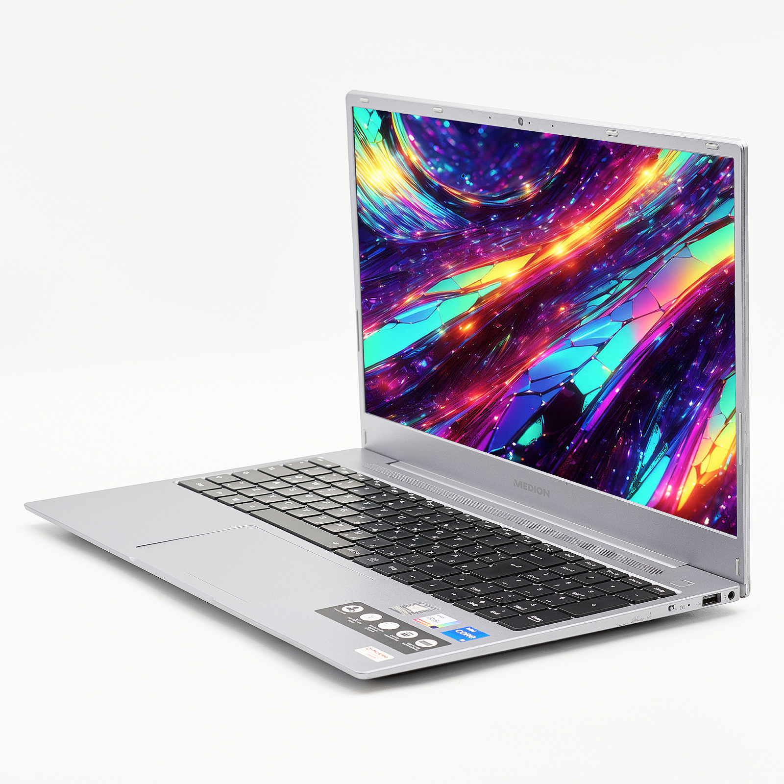 Ноутбук 16.1" Medion E16402 Intel Core i5-1135G7 ОЗУ 8 ГБ SSD 512 ГБ Intel Iris Xe Graphics Подсветка клавиатуры Win10, фото №4