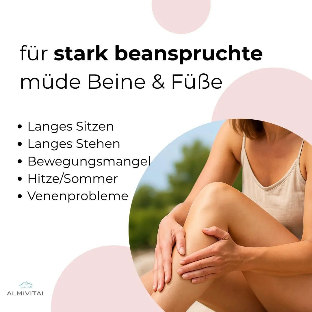 Крем для ног ALMIVITAL Light Legs with Red Vine Leaves & LegActif 500 мл, фото №2