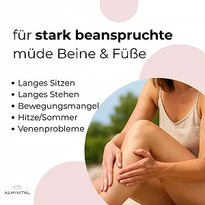 Крем для ног ALMIVITAL Light Legs with Red Vine Leaves & LegActif 500 мл synthetic.ua - Фото 1