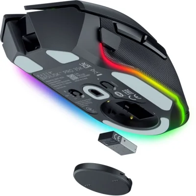 Мышка Razer Basilisk V3 Pro 35K Wireless/Bluetooth Black (RZ01-05240100-R3G1), фото №4 Мышка Razer Basilisk V3 Pro 35K Wireless/Bluetooth Black (RZ01-05240100-R3G1), фото №4