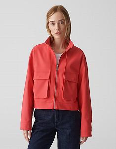 Куртка OPUS Halva Boxy Fit Женская Короткая Смесь Хлопка synthetic.ua - Фото 1