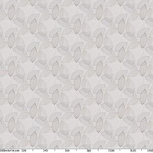 Скатертина ANRO клейончаста овальна з листям Сіра 140 x 180 см synthetic.ua - Фото 1