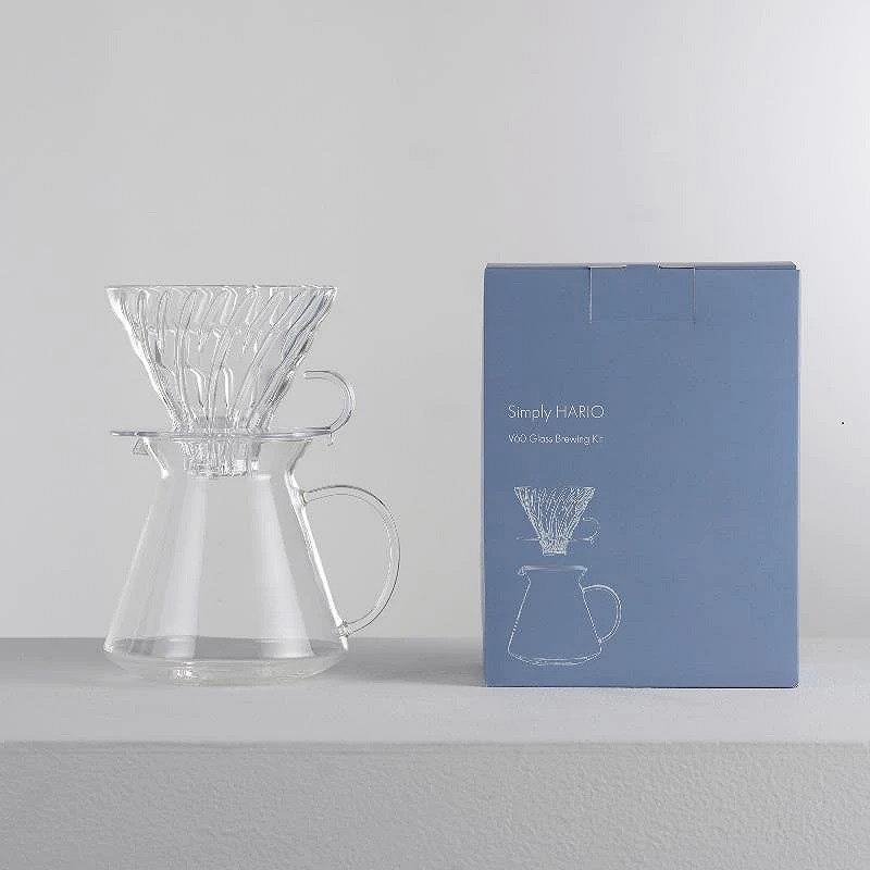 Набор Hario Glass V60 Чайник Drip Kettle air, фото №4