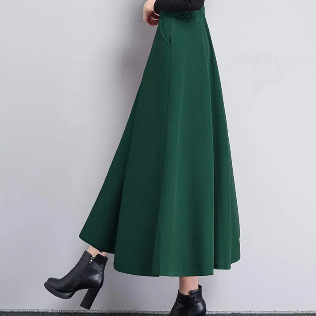 Спідниця A-силуету Fannyfuny Ретро з високою талією Однотонна плісирована, фото №3 Спідниця A-силуету Fannyfuny Ретро з високою талією Однотонна плісирована, фото №3