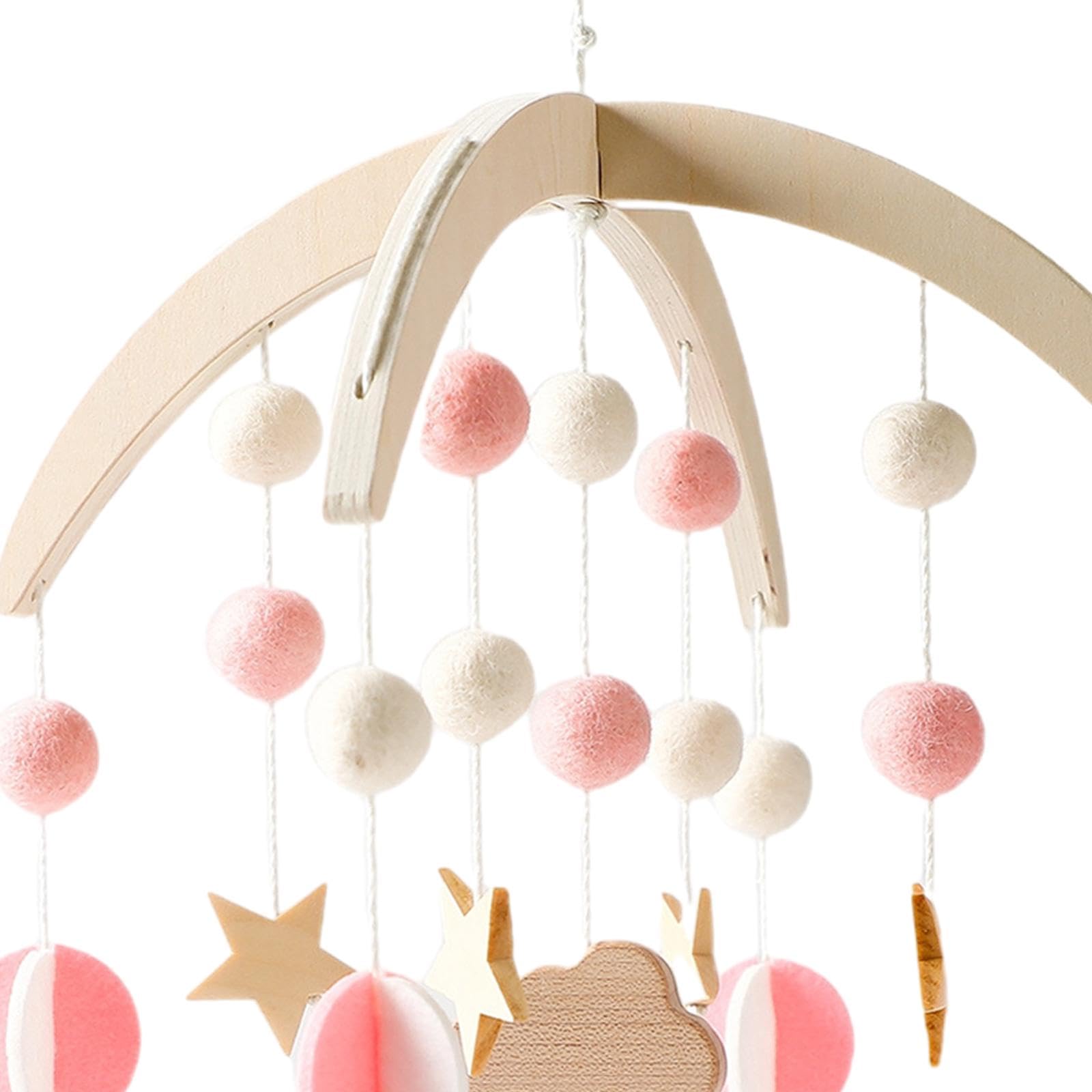 Мобиль Folpus Baby Crib Mobile Розовый, фото №3